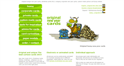 Desktop Screenshot of new-year-cards.eu